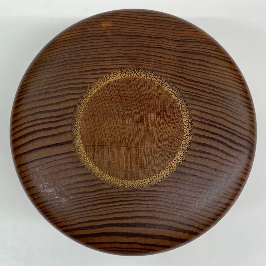 【平棗　那谷寺古木　松竹梅】福田慶造　共箱