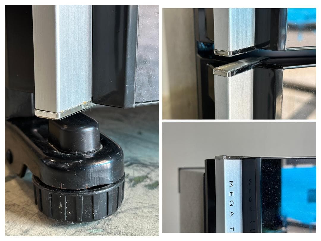 SHARP/シャープ 600L 大型2ドア冷蔵庫 SJ-60H-B 2023年製