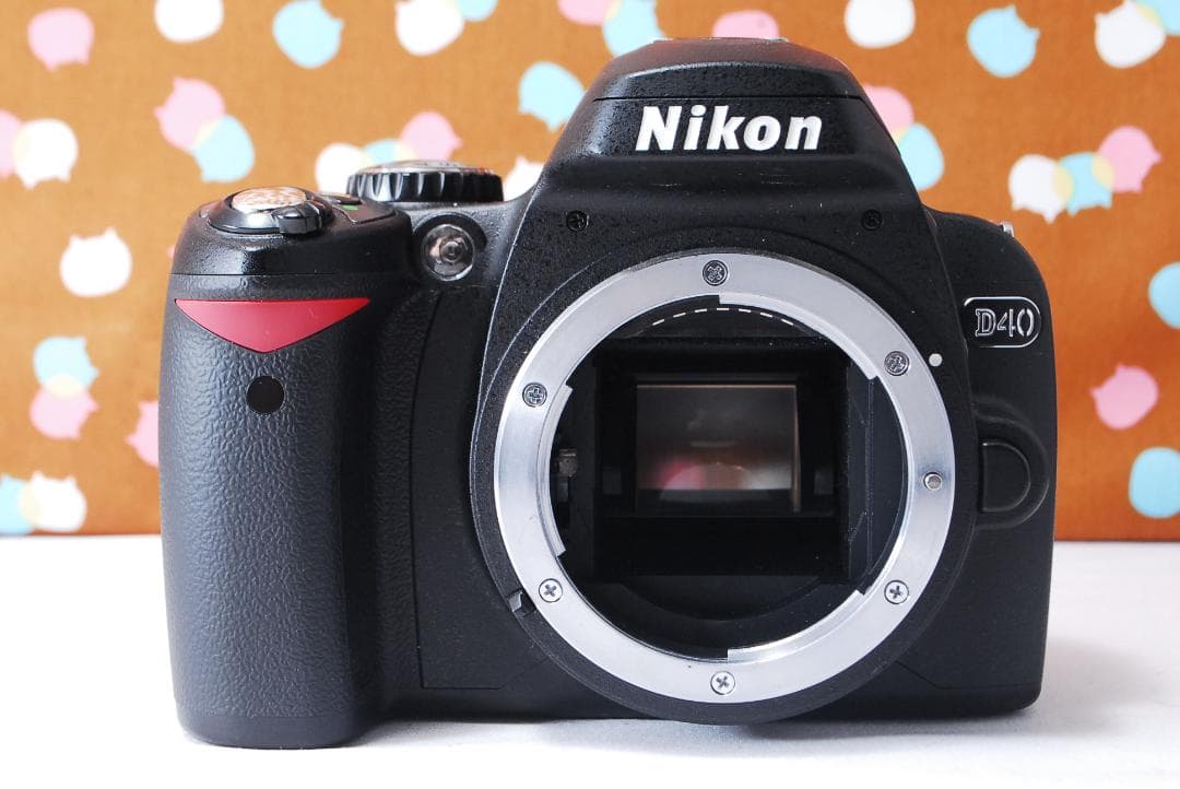 ✨ショット数562回✨新品同様元箱付き✨Nikon D40 レンズセット