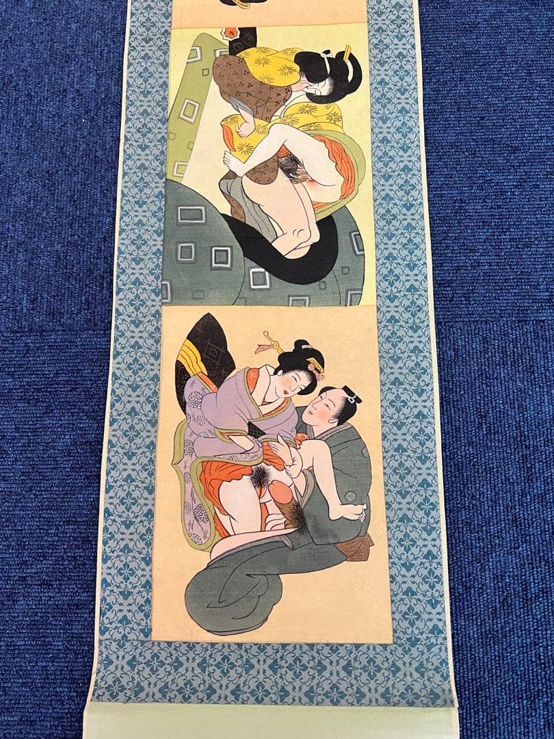 1228  骨董　古美術　春画　巻物　希少　時代物