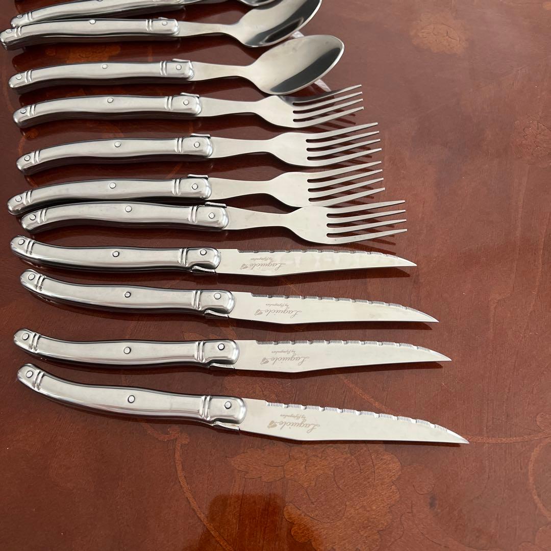 ★LAGUIOLE ラギオール 全１６本　ナイフ&フォーク&スプーン