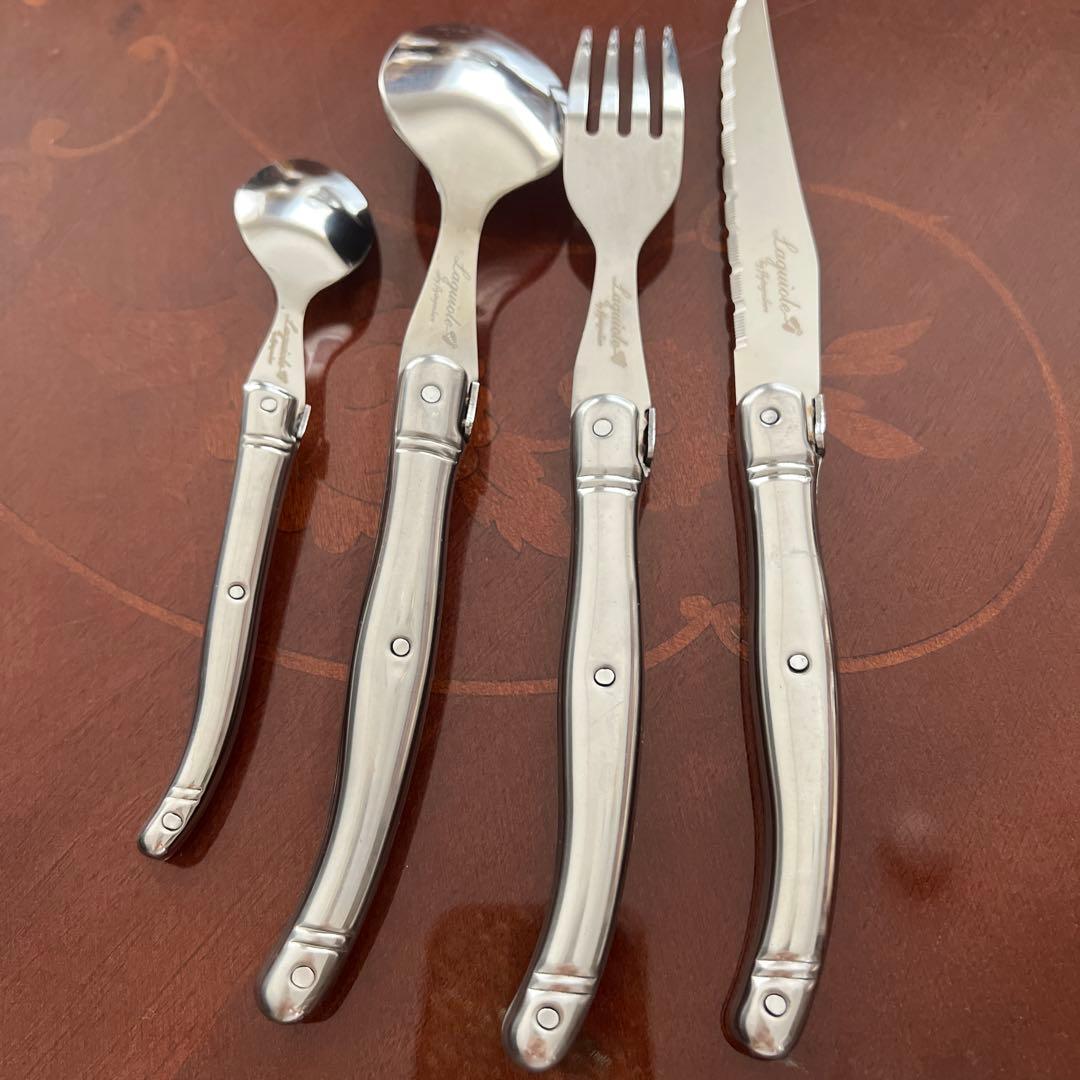 ★LAGUIOLE ラギオール 全１６本　ナイフ&フォーク&スプーン