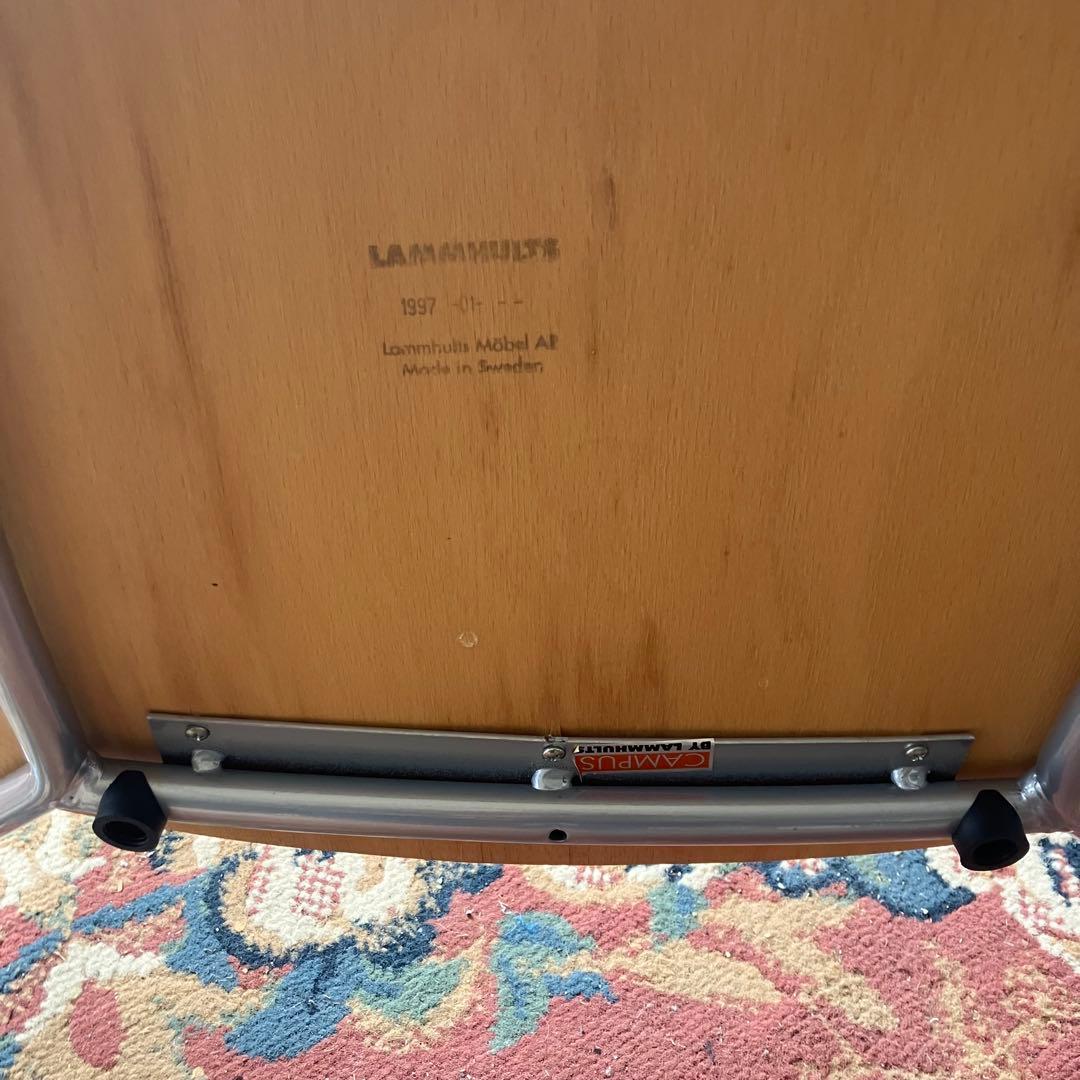 北欧レトロ ラムホルツ キャンパス プライウッドチェア 3脚セット