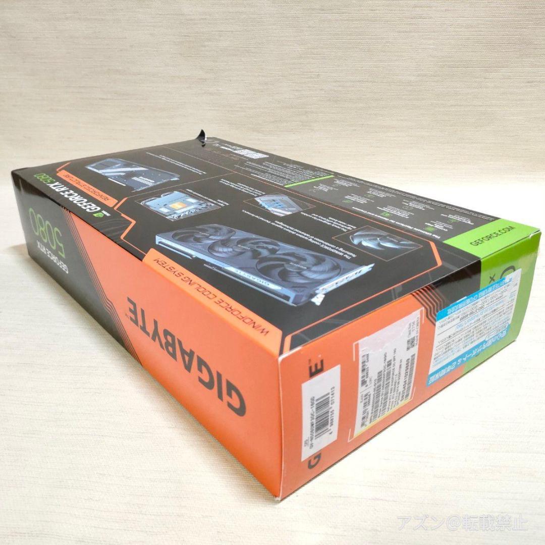 グラフィックボード・グラボ・ビデオカード GIGABYTE Geforce RTX5080 GDDR7 16GB