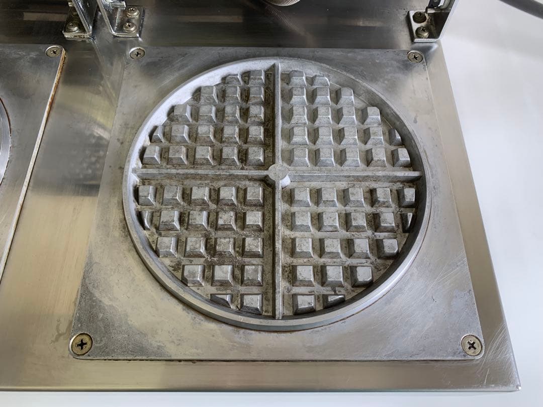 サンテック ワッフルベーカー プレート直径 175mm ST-2 業務用