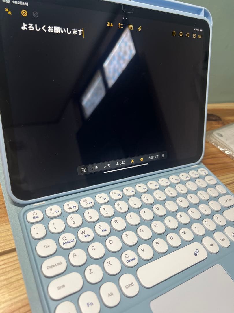 【美品】iPad 本体 ブルー 第10世代 64GB バッテリー容量100%