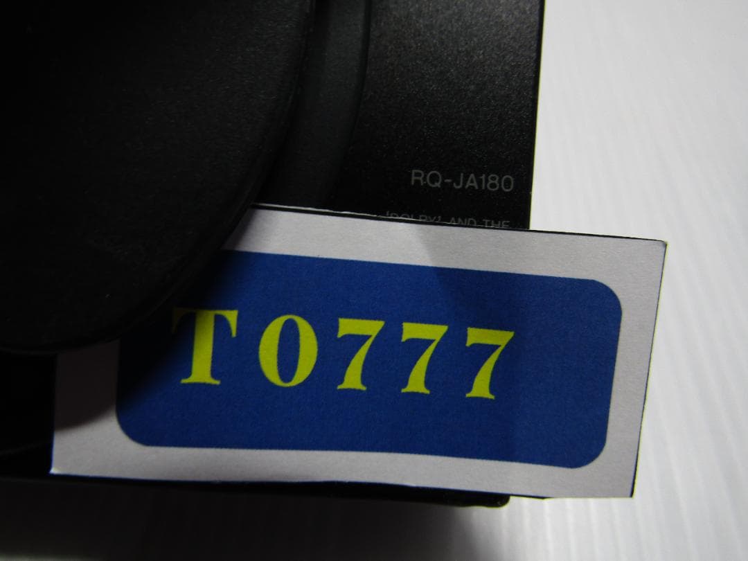 T0777 Panasonic RQ-JA180カセットテーププレーヤー