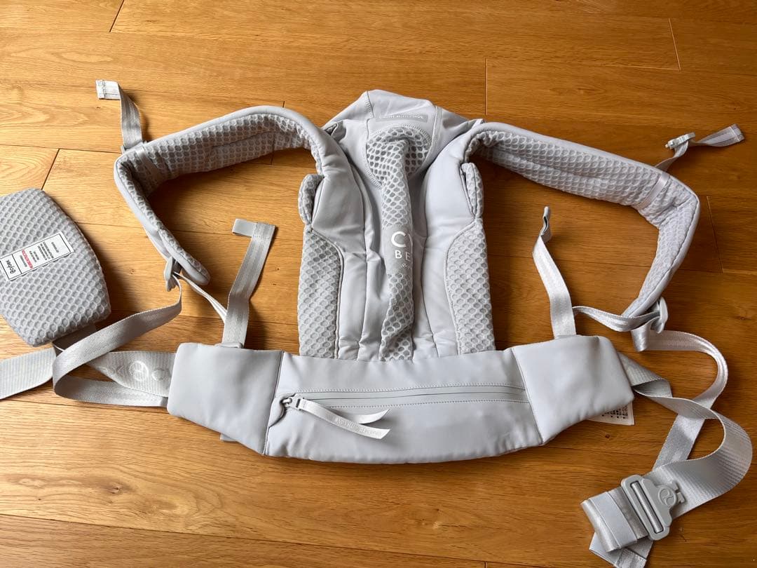 【試着のみ】Cybex抱っこ紐コヤキャリア（サンダーグレー）