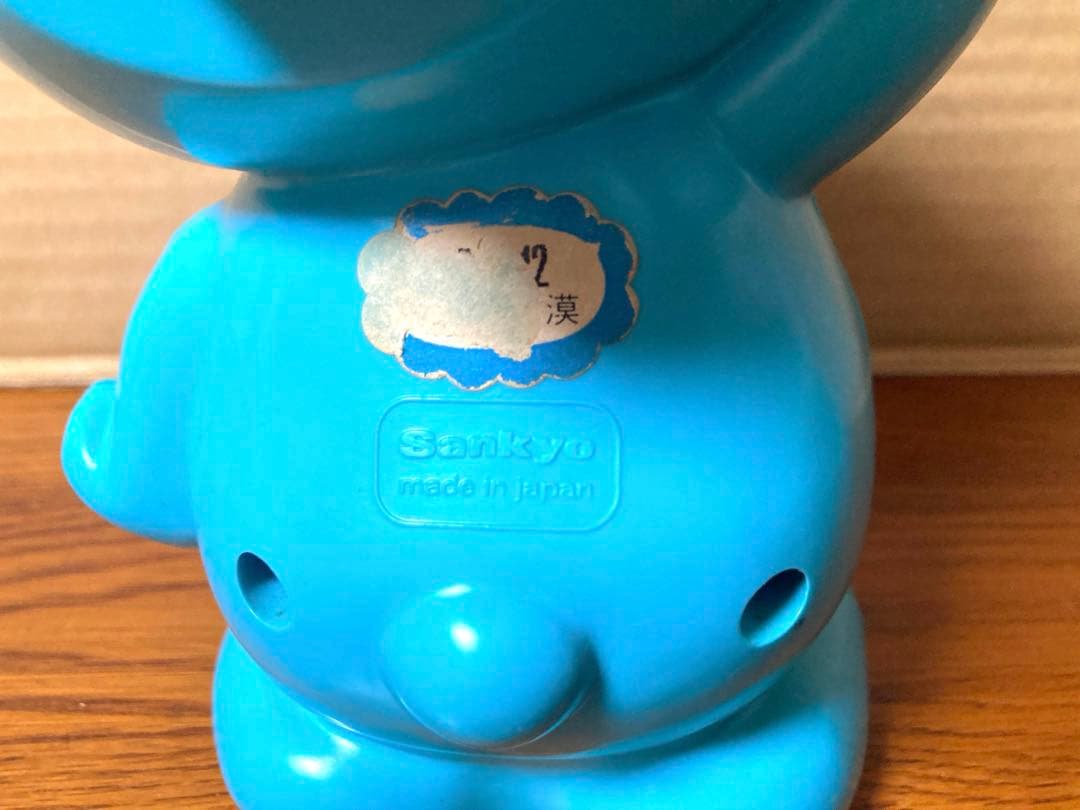 70年代 ビンテージ 日本製 Sankyo 熊 ベアー オルゴール 貯金箱 昭和