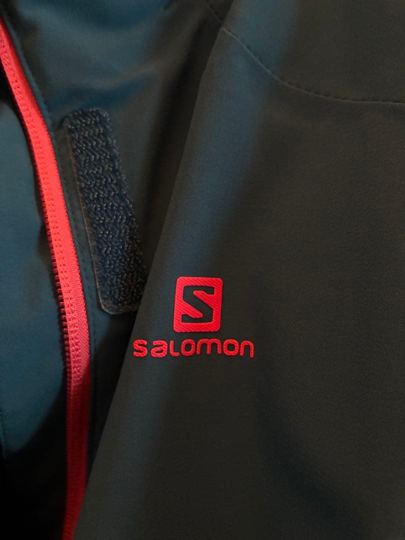 【美品】Salomon レディース スキーウェア 上下セット L 防水透湿素材