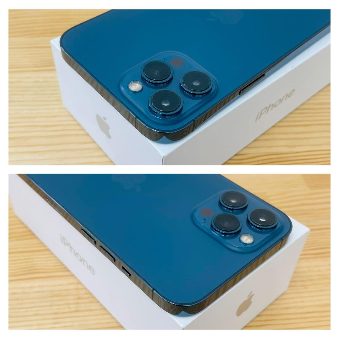 B iPhone 12 Pro Max 256 GB SIMフリー　ブルー　本体