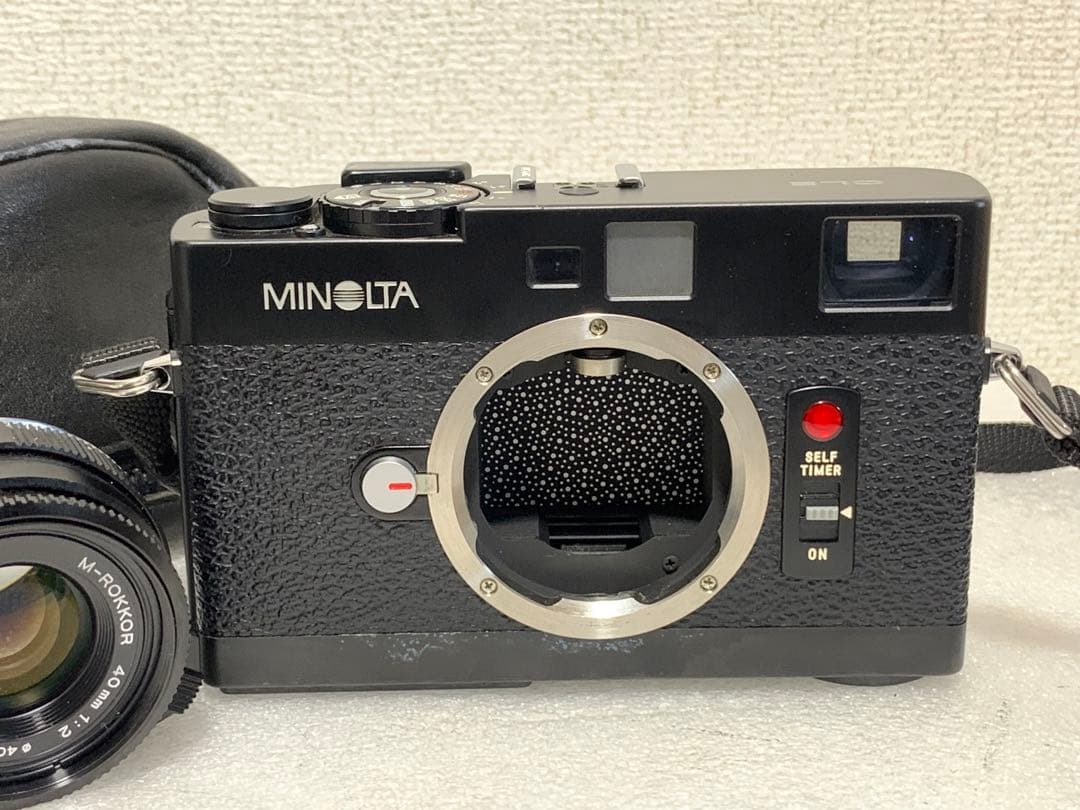 フィルムカメラ MINOLTA CLE M ROKKOR 40mm 1:2