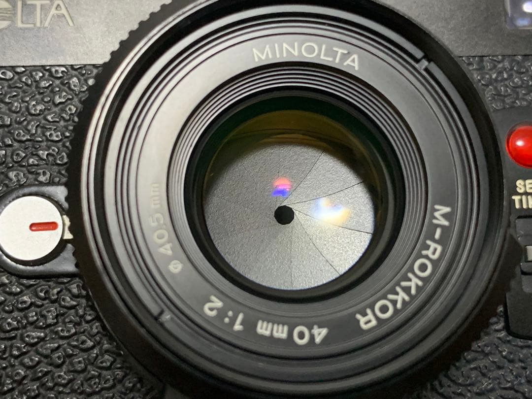 フィルムカメラ MINOLTA CLE M ROKKOR 40mm 1:2