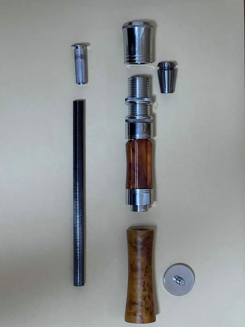 フェルール付き 着脱式ウッドグリップ【新品未使用】