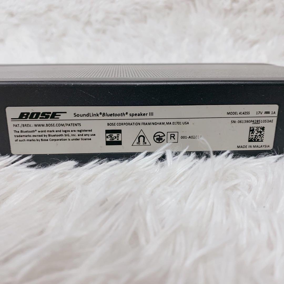 Bose SoundLink speaker III ワイヤレススピーカー