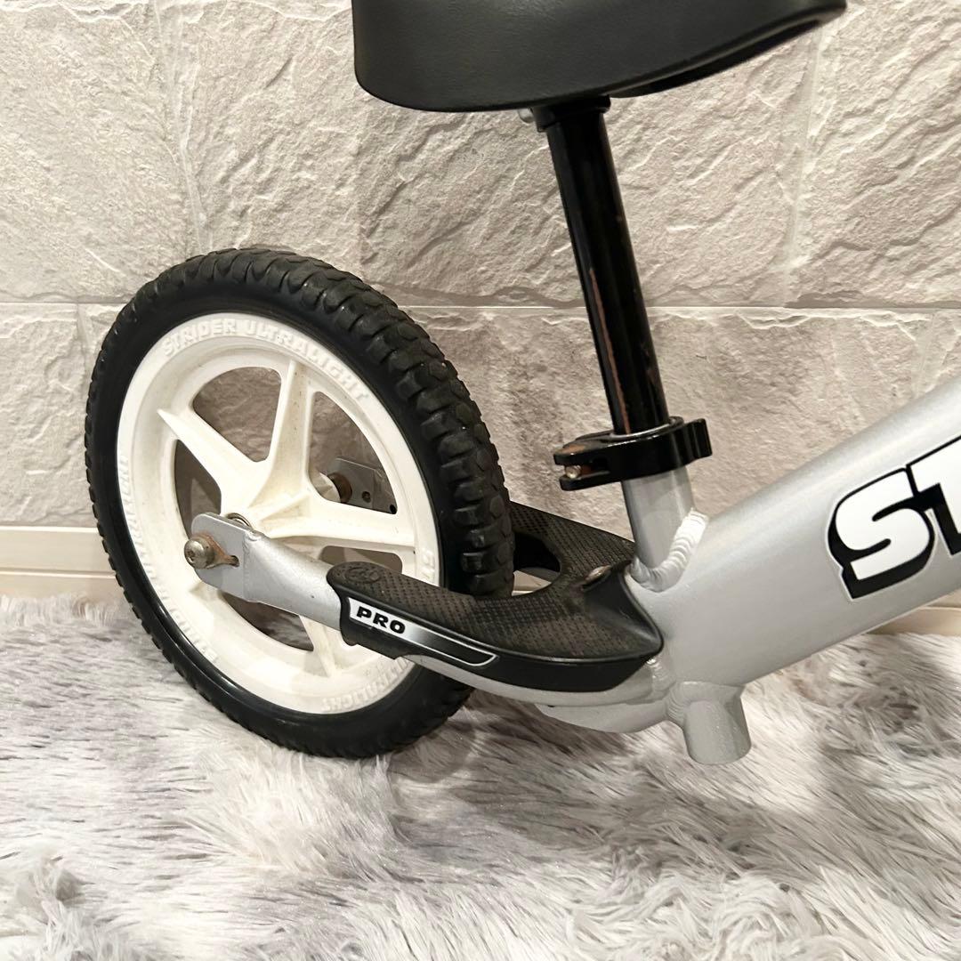 ストライダー プロ シルバー 12インチ 子供 キッズ 幼児用自転車 大人気