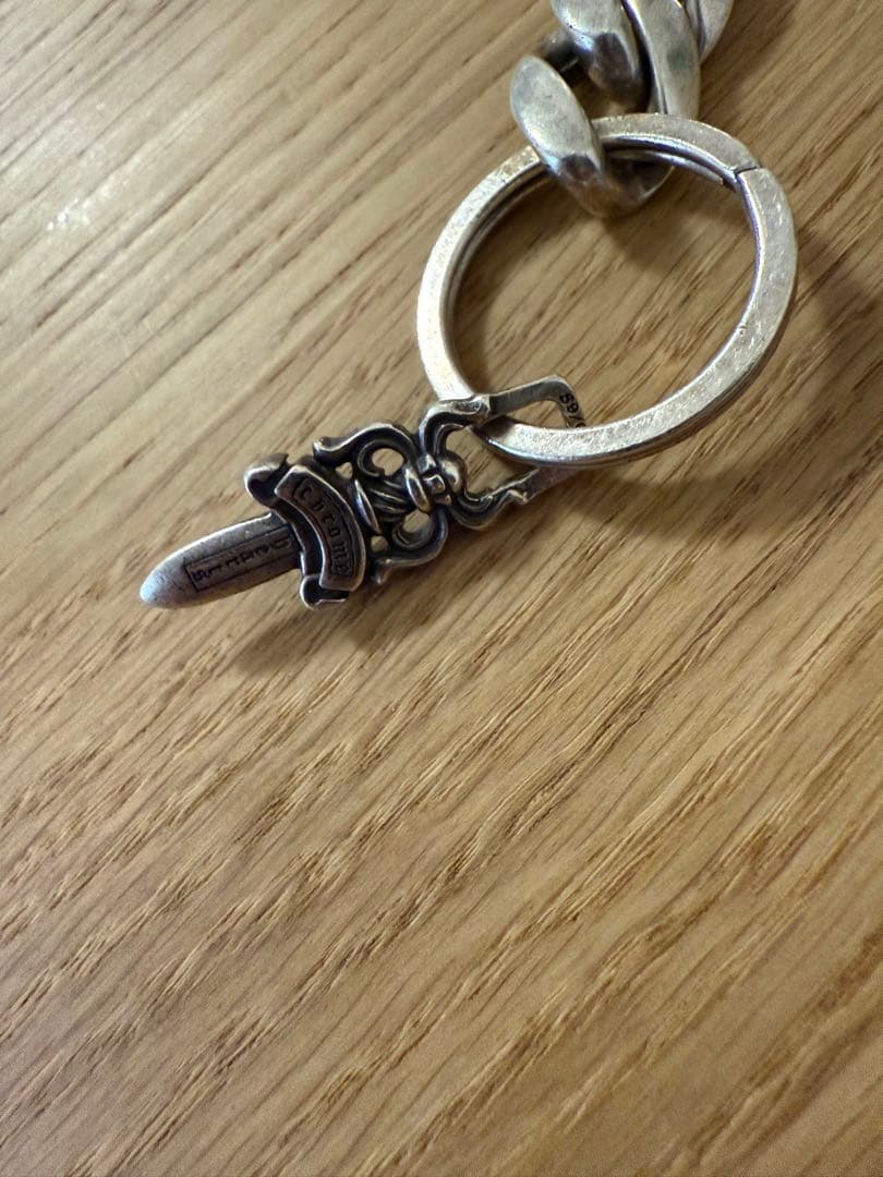 クロムハーツ キーチェーン クラシック SV925 キーリング ウォレット