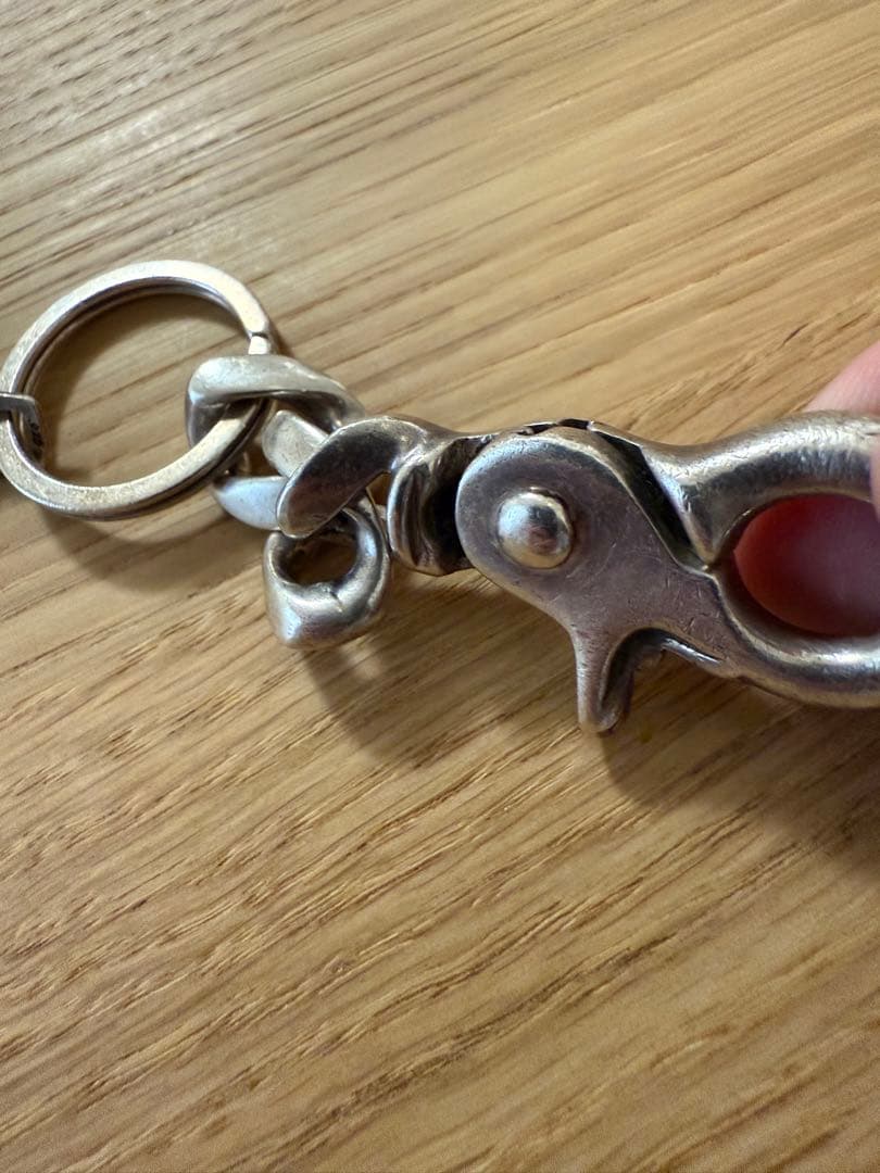 クロムハーツ キーチェーン クラシック SV925 キーリング ウォレット