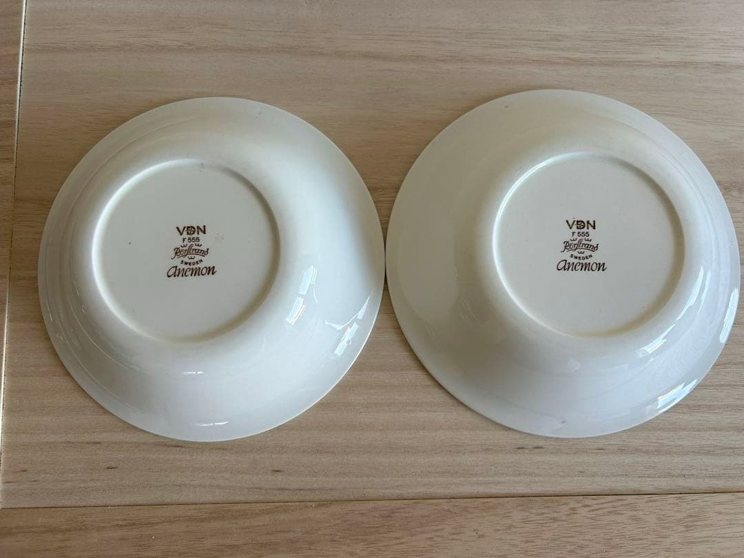 ロールストランド　アネモン　スーププレート　ペア