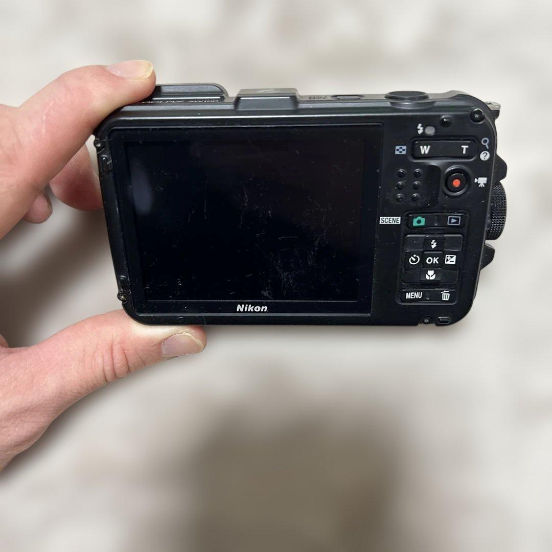 Nikon COOLPIX デジタルカメラ オレンジ　AW100