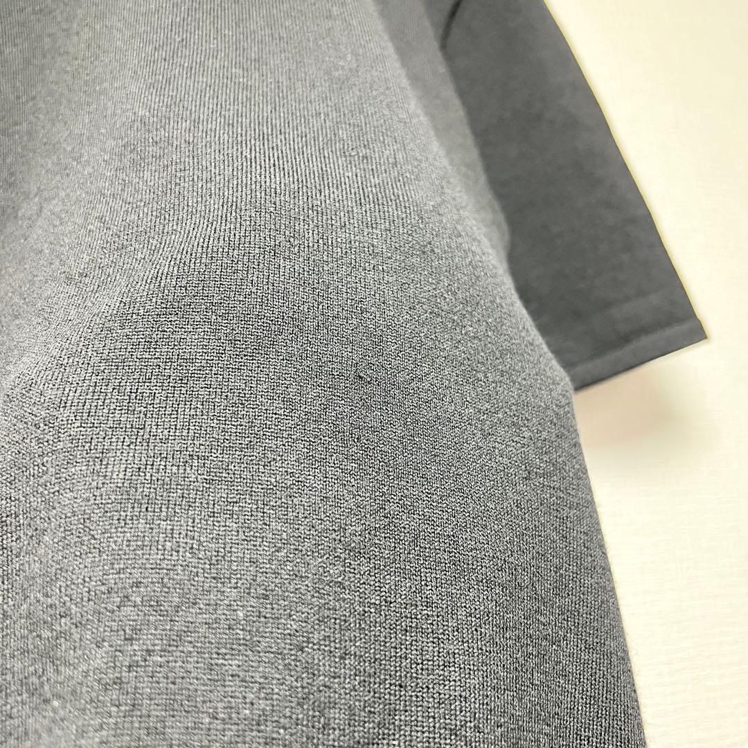 クリスチャンディオール ガリアーノ期 膝丈フォーマルワンピース ウール 黒 40