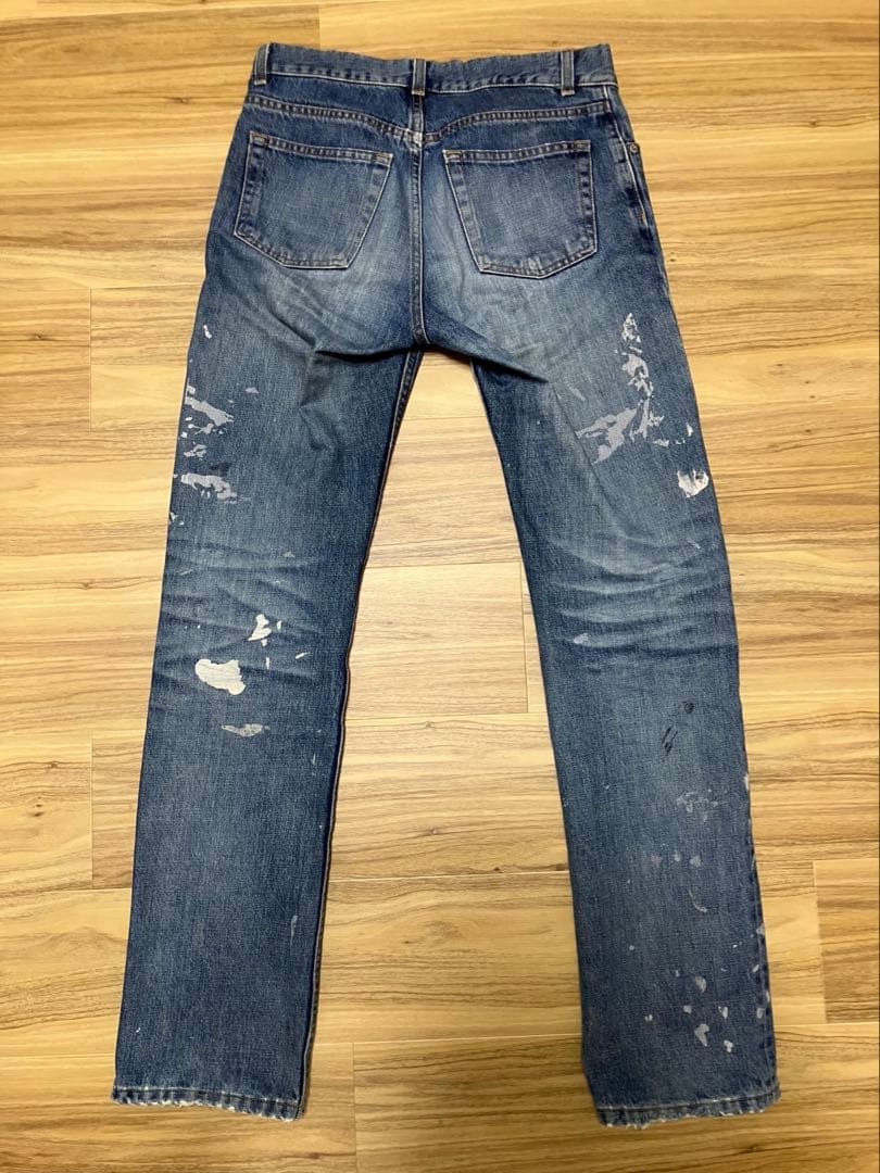 ヘルムートラング 98AW ペンキデニム 名作