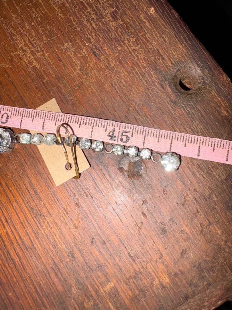 ❺ 戦前ヴィンテージ ✨ ペーストストーンネックレス　アールデコ〜戦中初期