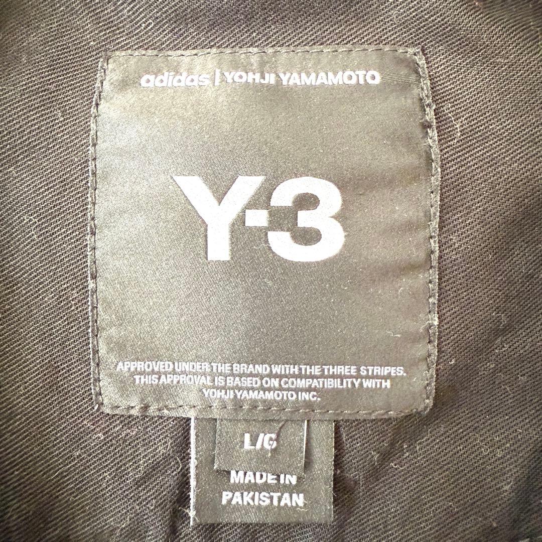 【超人気✨】Y-3 ワイスリー 背面ビッグロゴ スウェット 黒 近年モデル L
