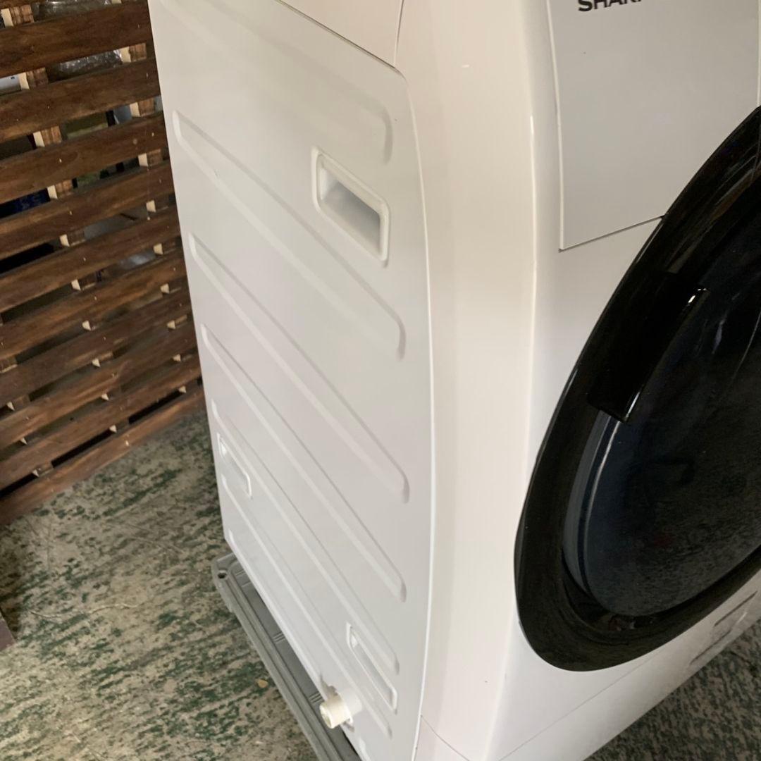 専用 J220\" SHARP 7㎏ ドラム式洗濯機 ES-S7E-WR 20年製