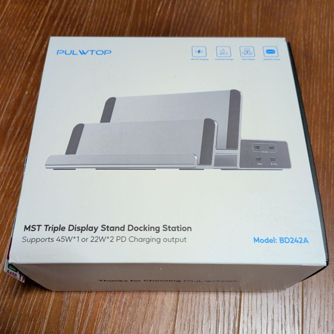 19-in-1 ドッキングステーション 3画面 4K MacBook