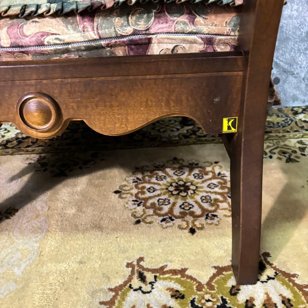 ꧁飛騨産業 HIDA꧂キツツキマーク 穂高 リビングチェア アーム ソファ 家具