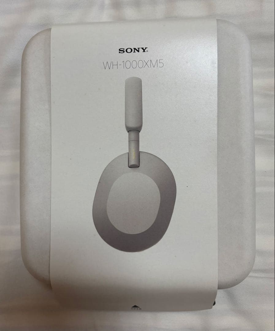 SONY WH-1000XM5 ワイヤレスヘッドホン グレー ケース付き