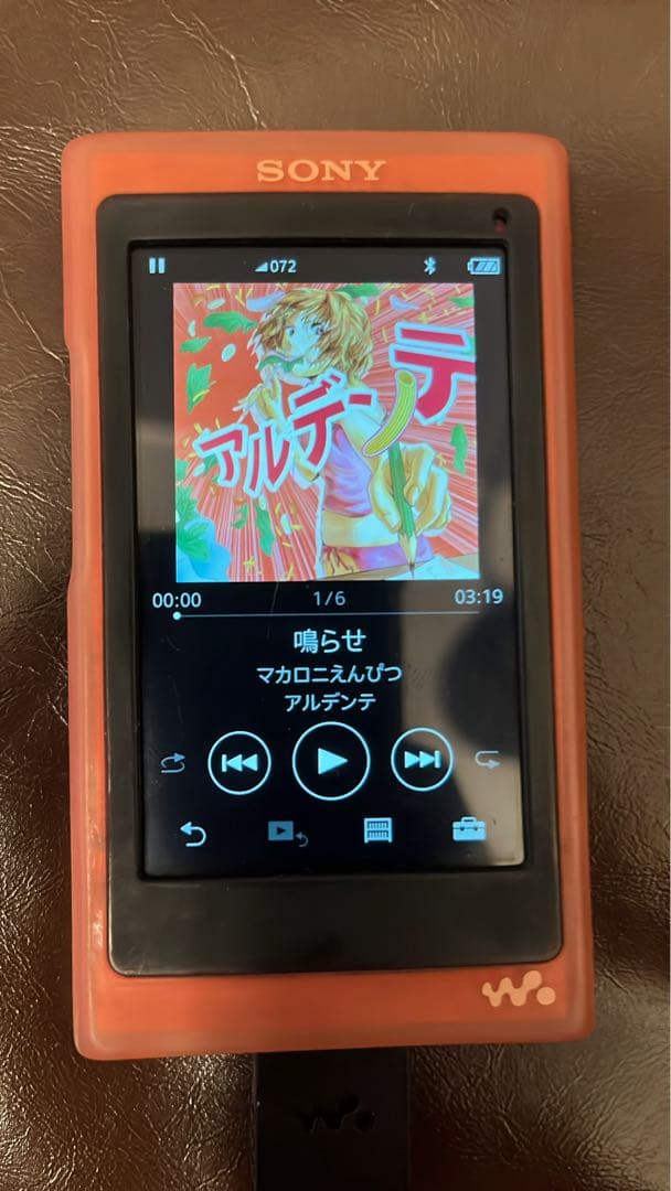 SONY NW-A45 16GB レッド 32GBmicroSDカード付