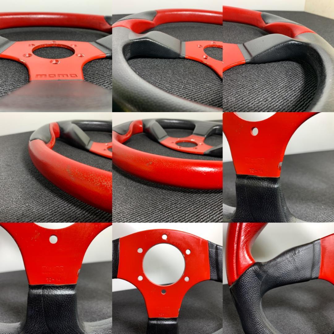 モモ コマンド2 レッドスポーク Dシェイプ 35cm 廃盤 希少 ネジ付