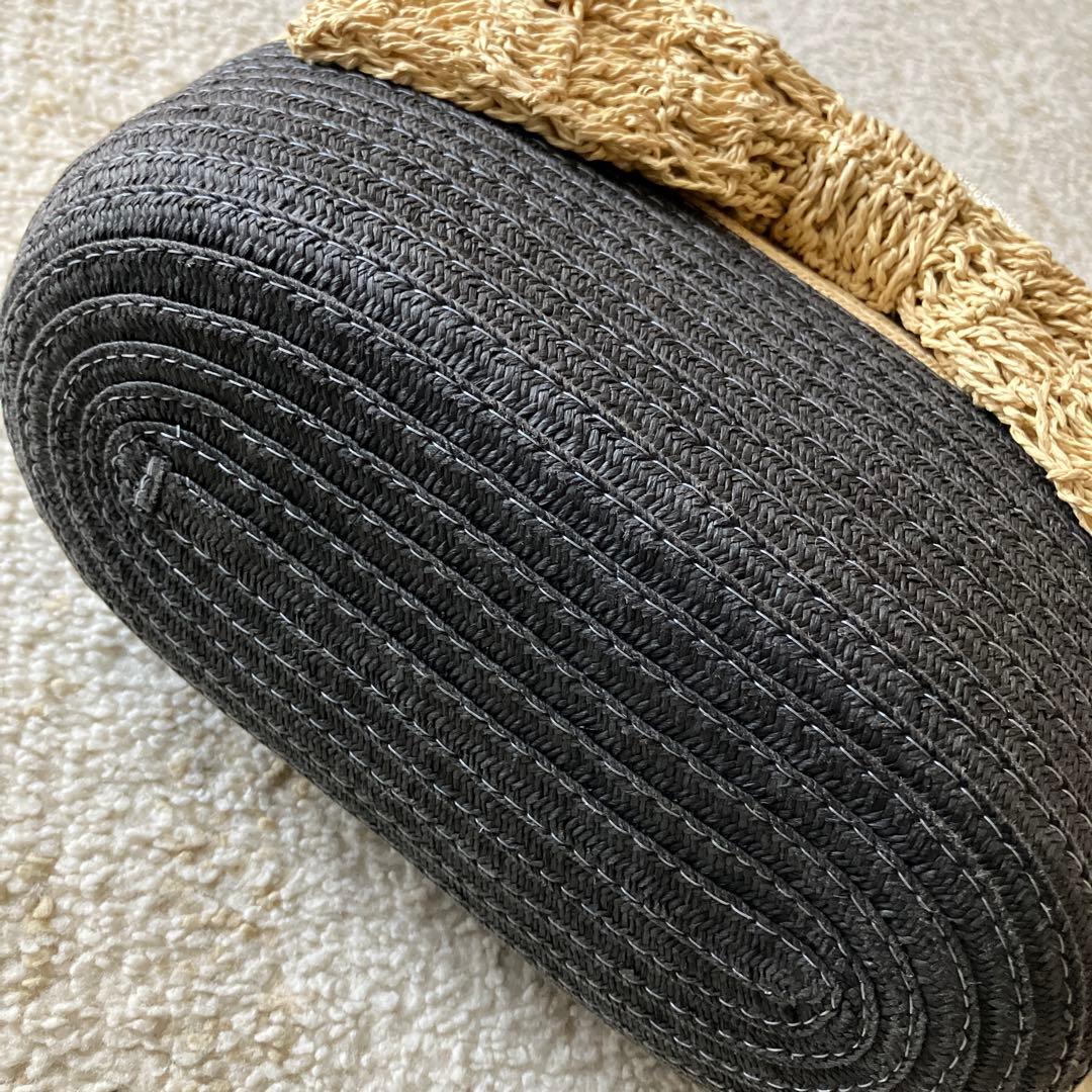 【レア❤︎美品】anatelier リボン付きカゴバッグ