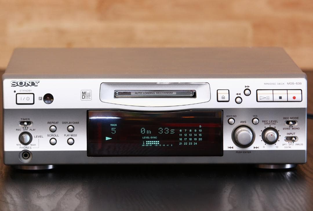SONY MDS-S39 MDプレーヤー/レコーダー　日本製　完動品