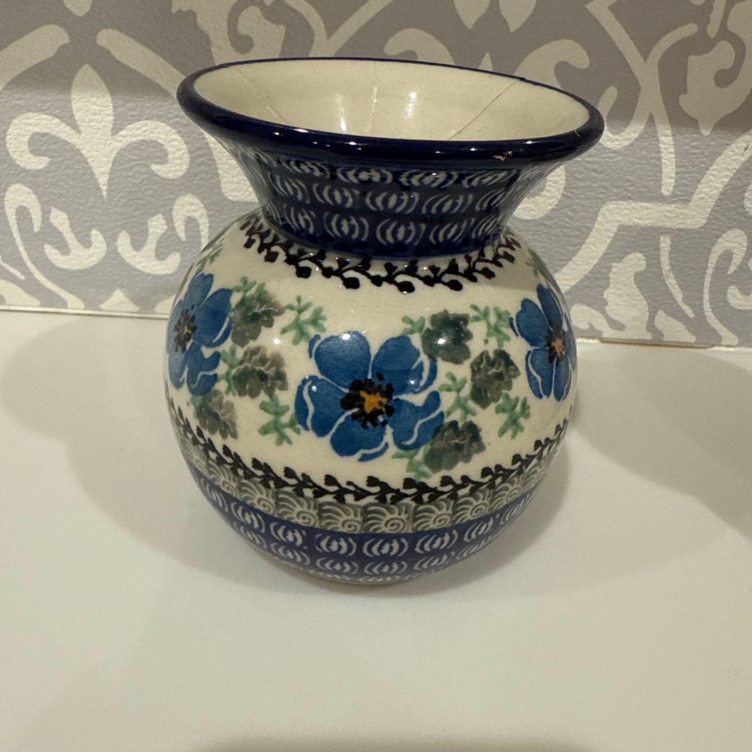 ポーリッシュポタリー　魚形　花瓶　おまとめ