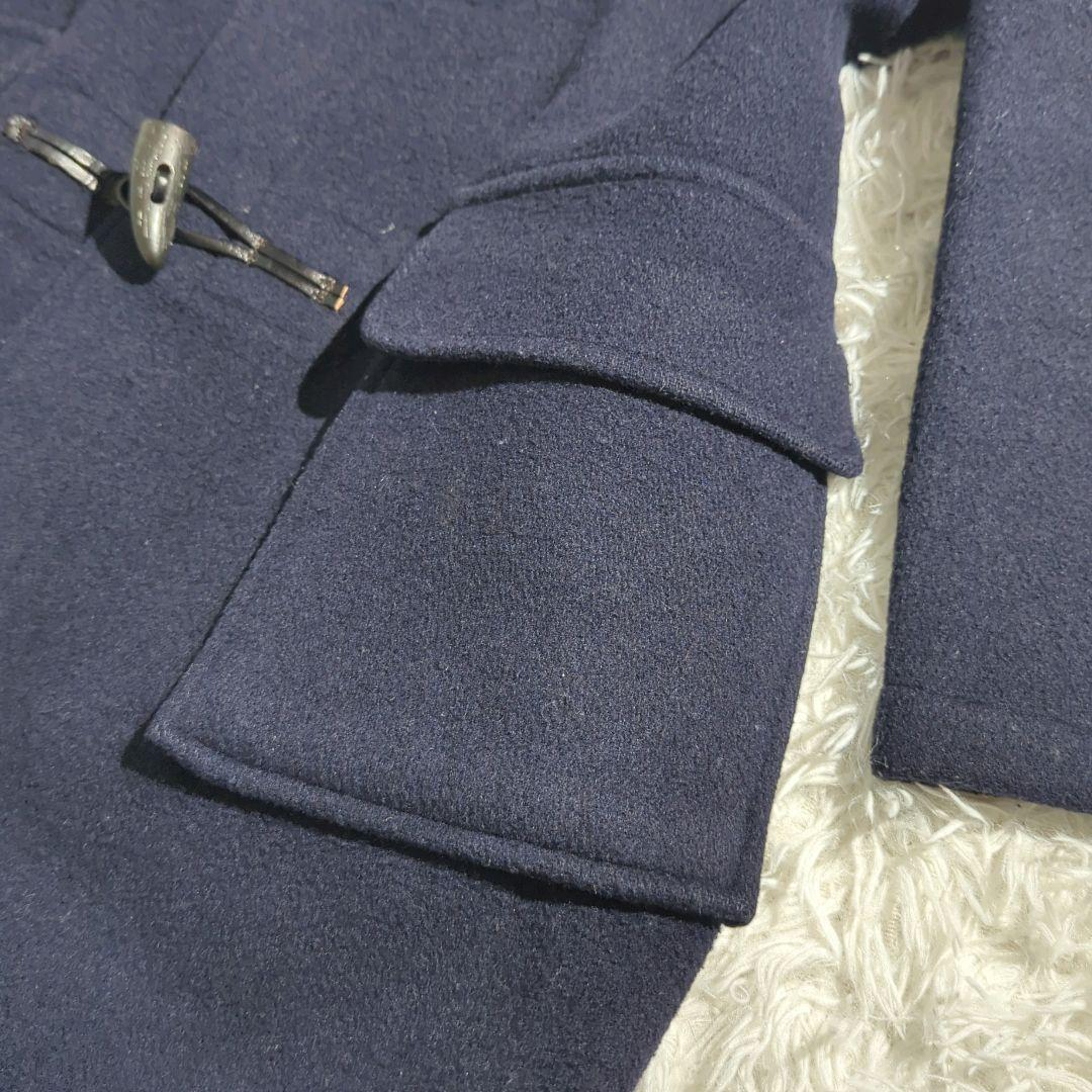 Gloverall キャメル生地 ダッフルコート レザートグルループ