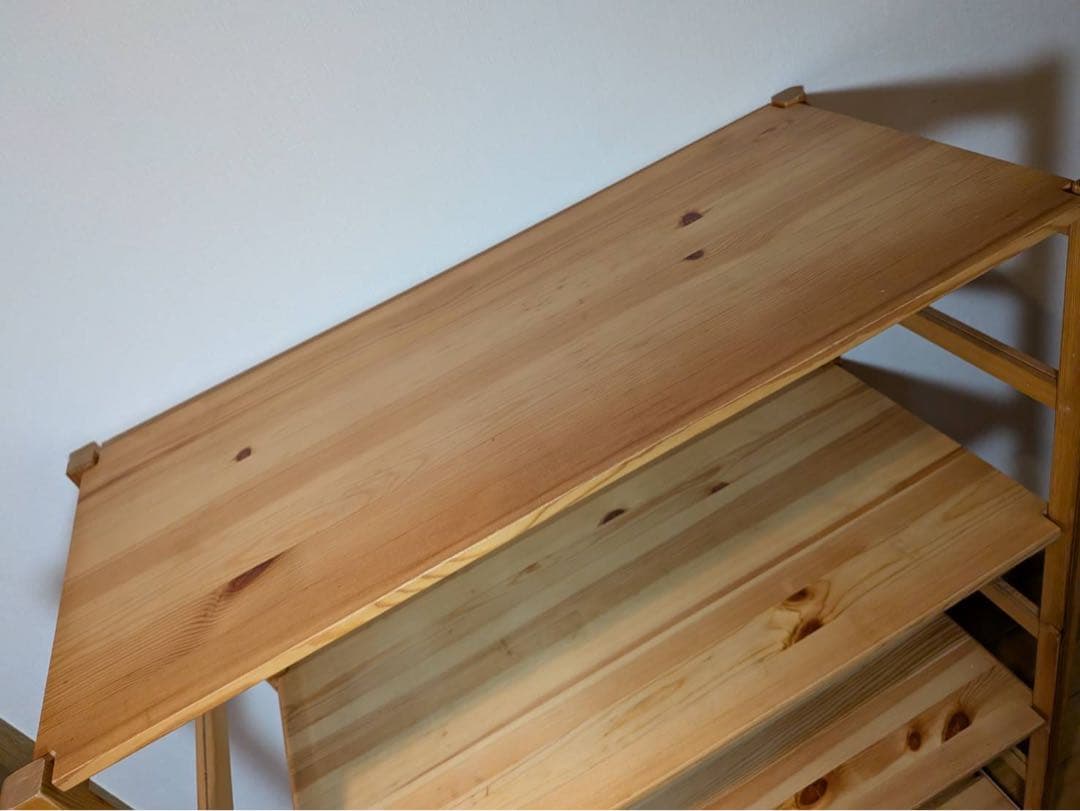 ■送料込■無印良品 MUJI パイン材ユニットシェルフ 木製家具 棚収納