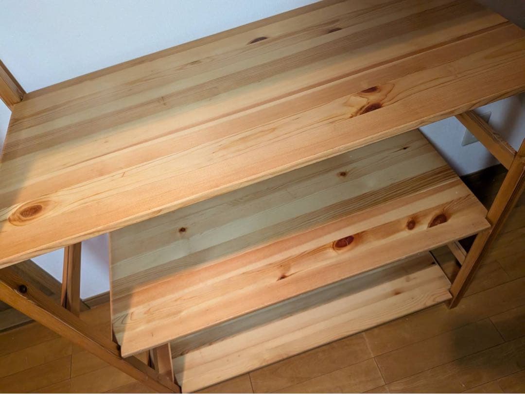 ■送料込■無印良品 MUJI パイン材ユニットシェルフ 木製家具 棚収納