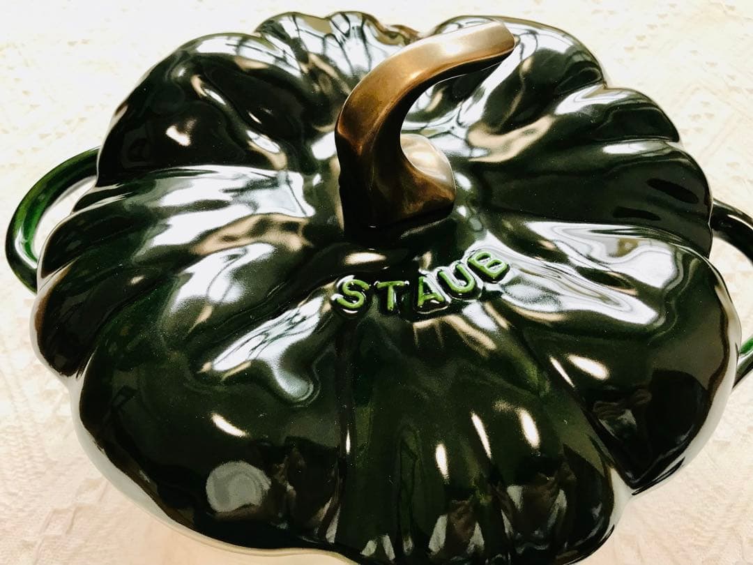 staub ストウブ 24cm グリーンカボチャ 稀少