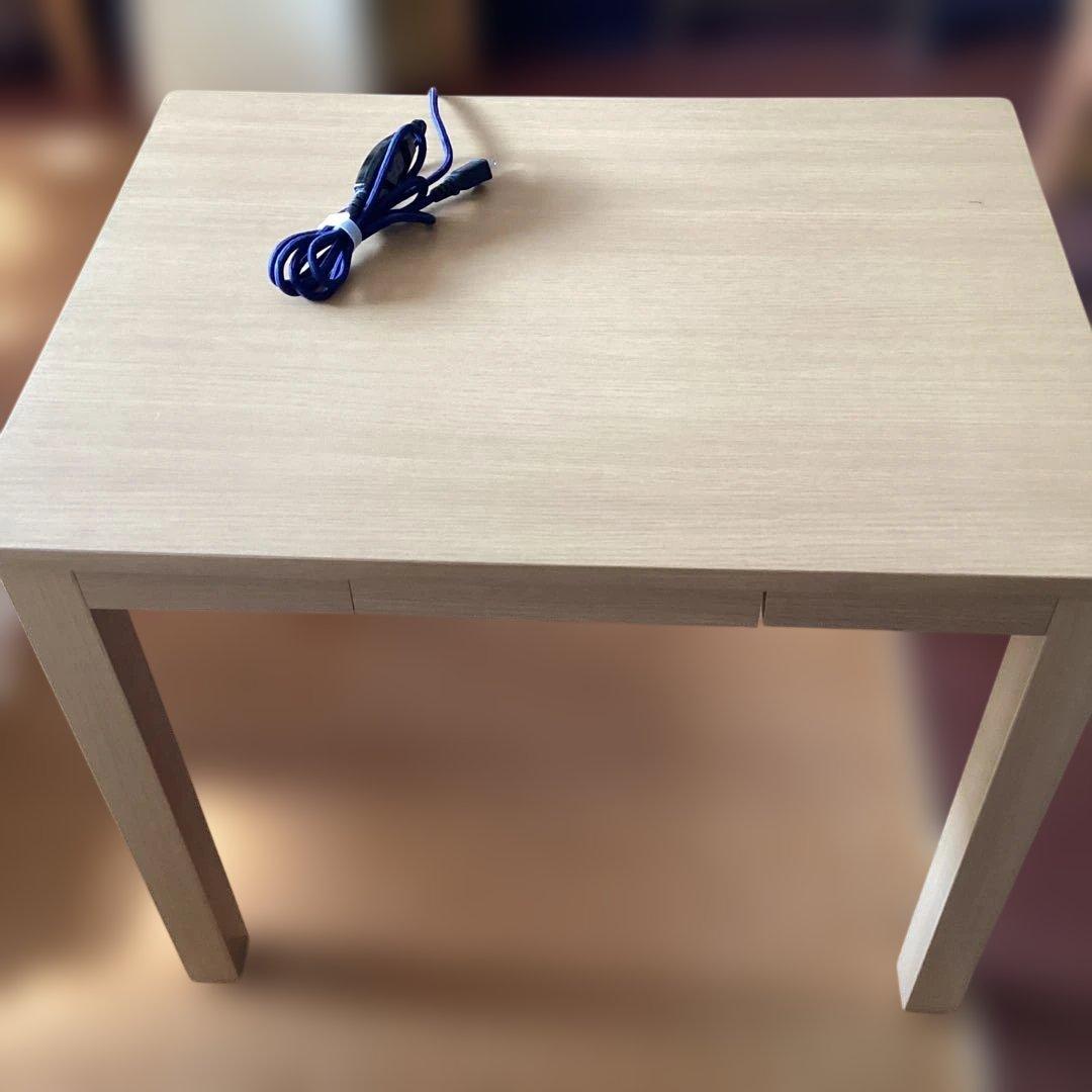 世界を変えよう　今でしょ　引き出し付きダイニングこたつ　ニトリ　オークル