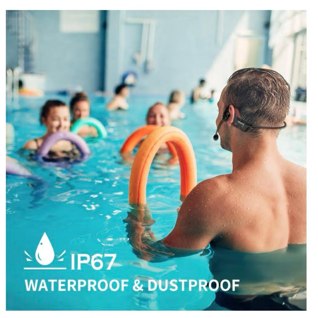 ワイヤレス　完全防水マイク KIMAFUN2.4G 無線　ヘッドセット