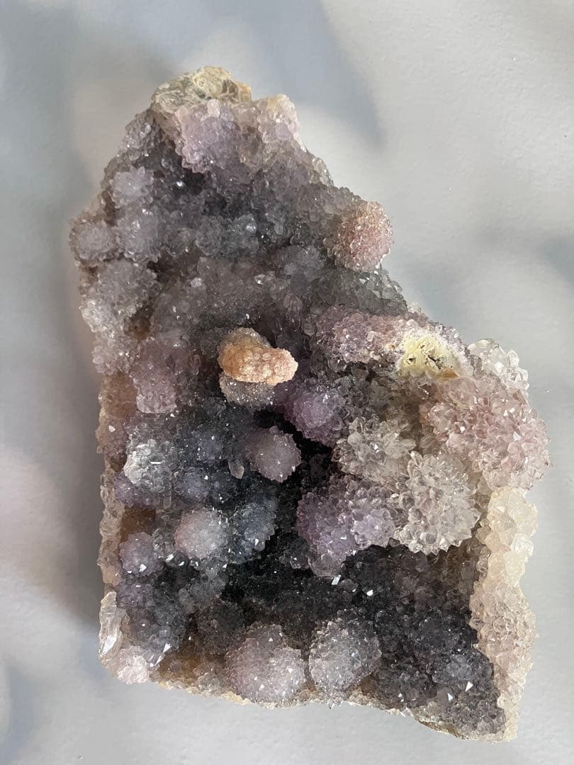 高品質　フラワーシュガーアメジスト　ドゥルージー　透明感　クラスター