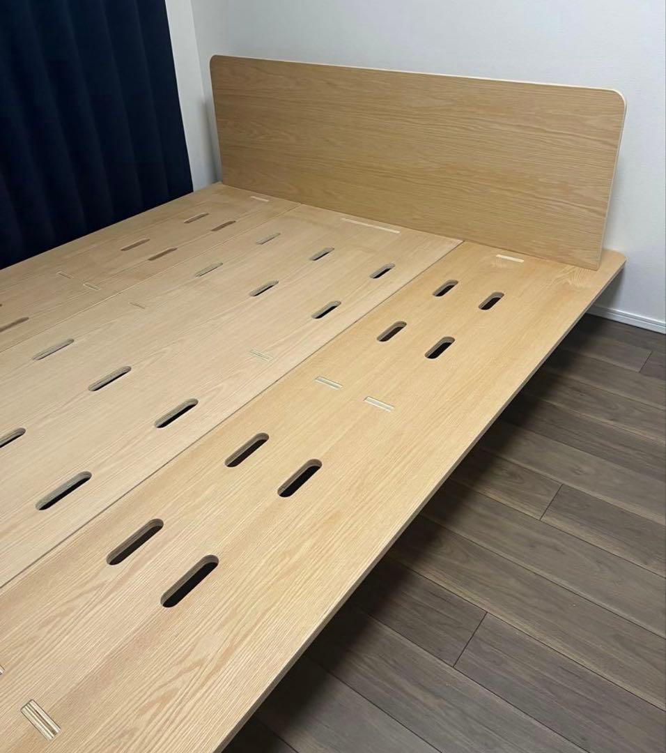 コアラマットレス　木製クイーンサイズベッドフレーム