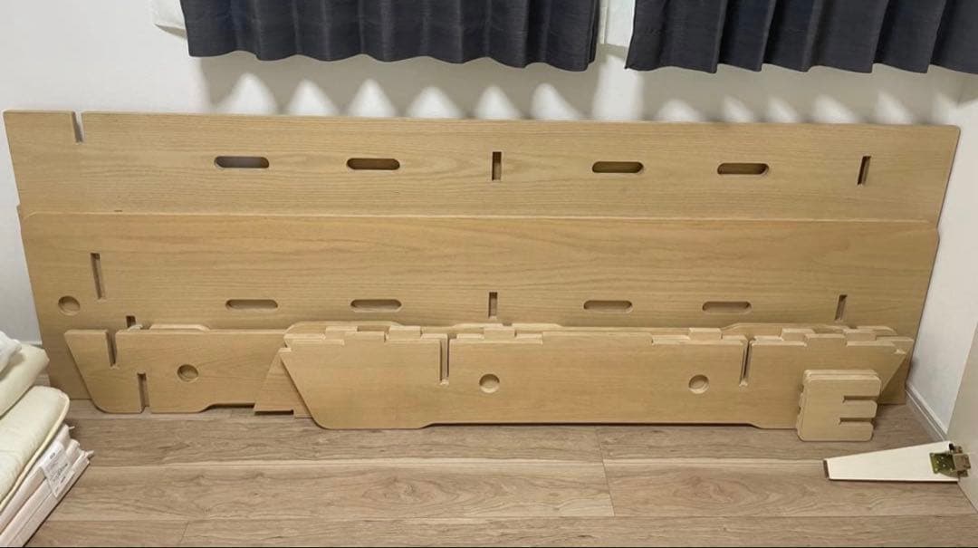 コアラマットレス　木製クイーンサイズベッドフレーム