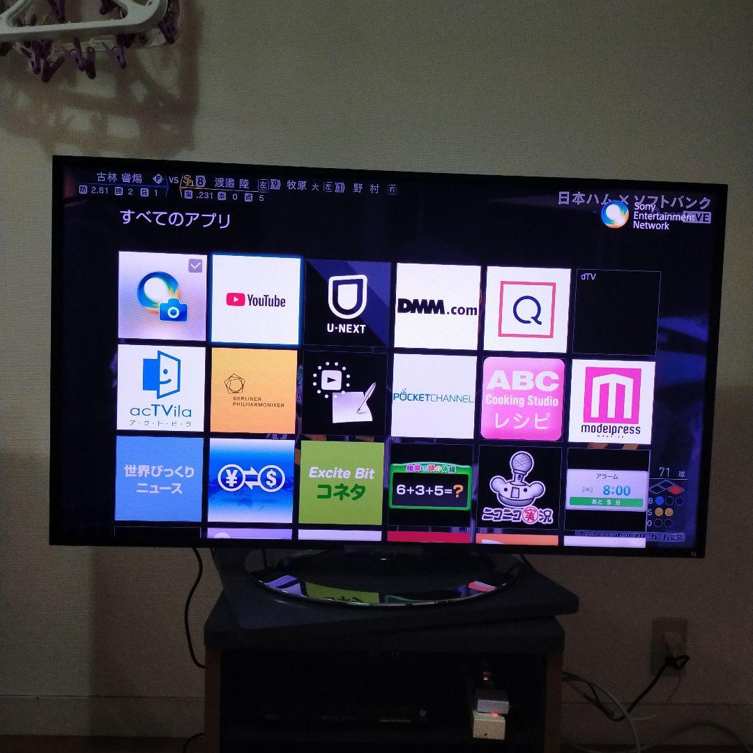 ソニ４６型液晶スマ−トテレビ