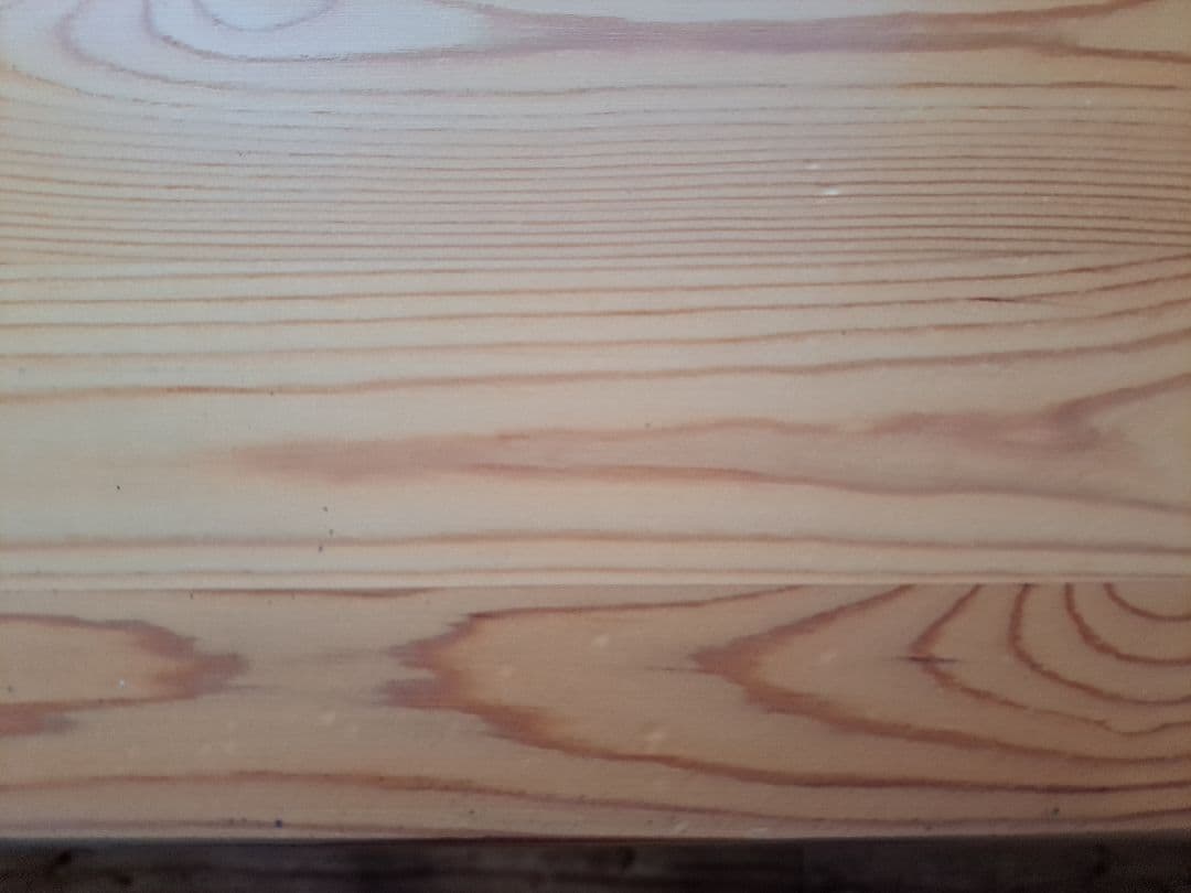 無印良品　学習机　パイン材　廃盤品