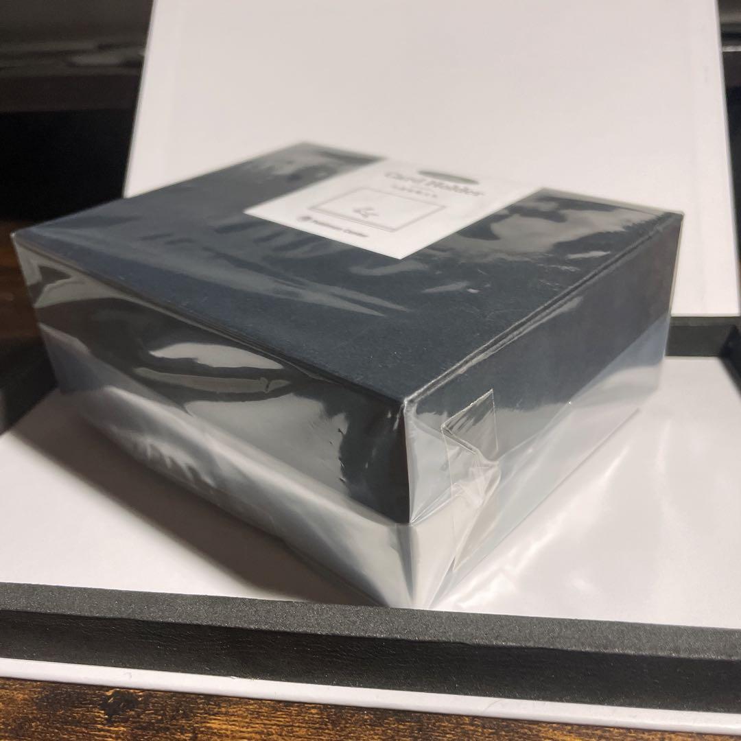 【新品】ブラッキー名刺入れ 本革