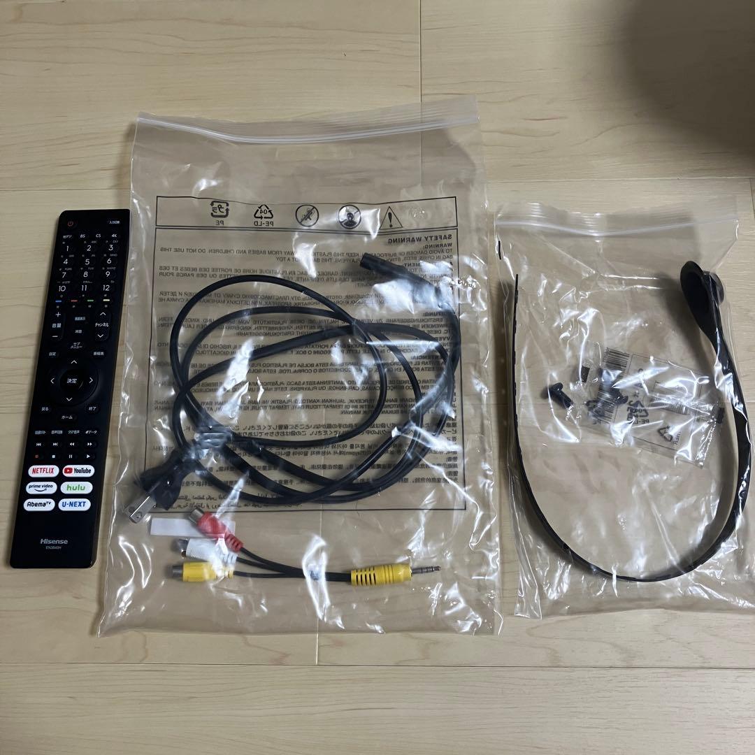 美品 ハイセンス 43V型 4K対応液晶テレビ 4Kチューナー内蔵 43E6G